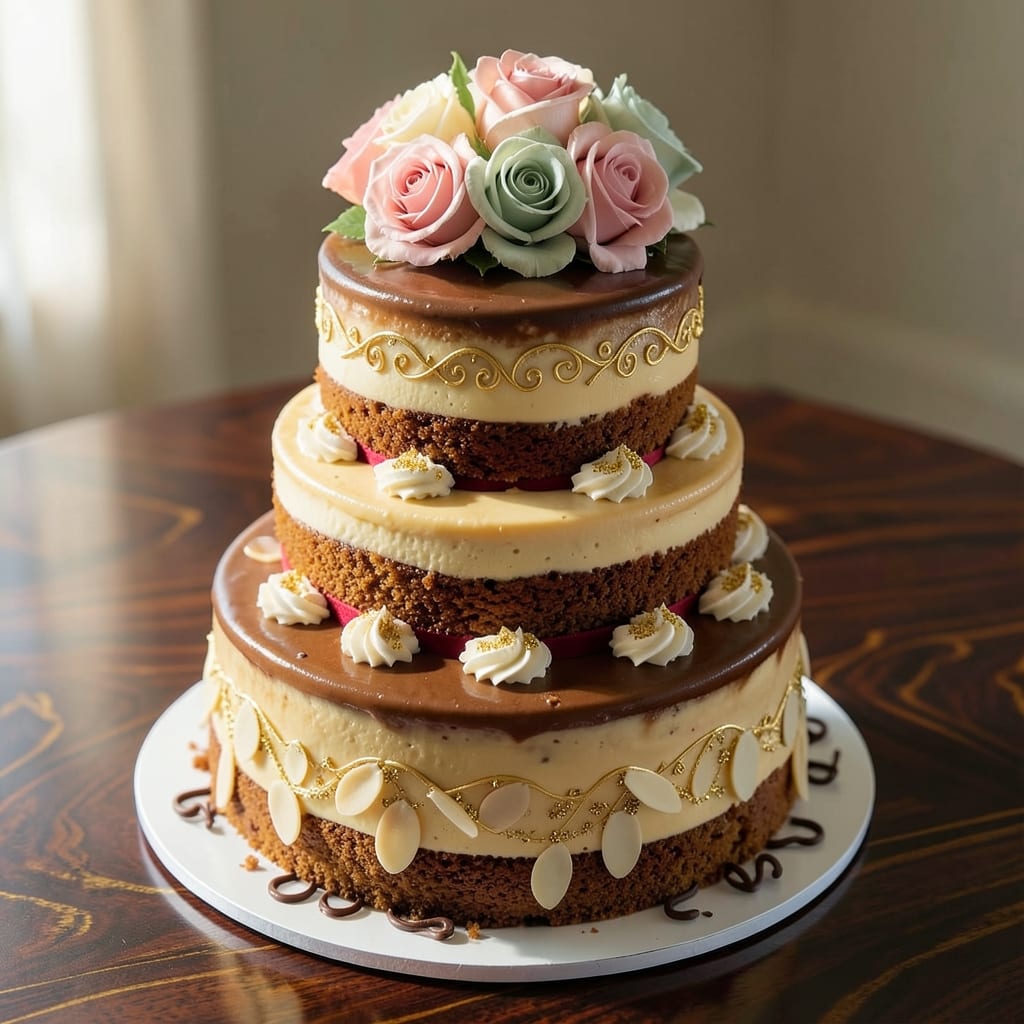 50th Wedding Anniversary Cake Recipe: Timeless Layers of Love and Vanilla-Almond Bliss