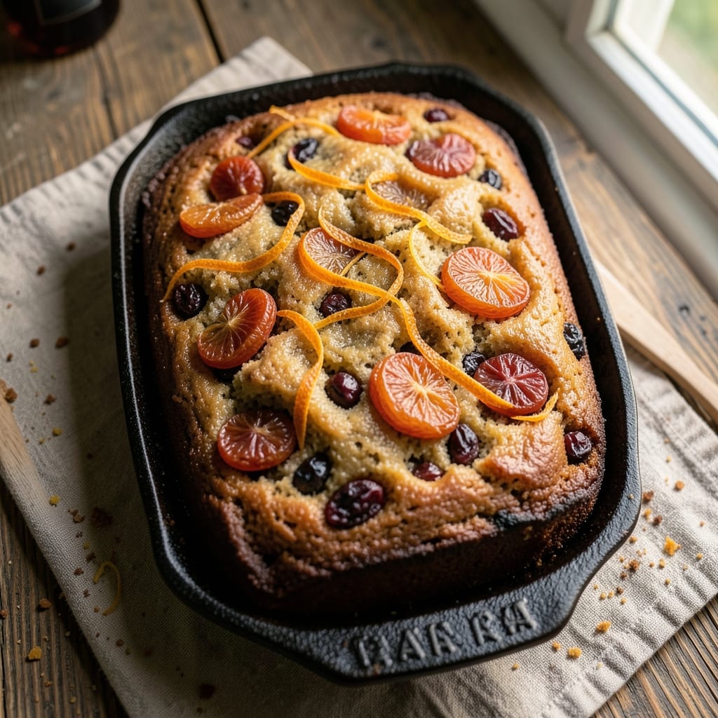 1 Pound Jamaican Fruit Cake Recipe: Rum-Infused Spices and Candied Fruits