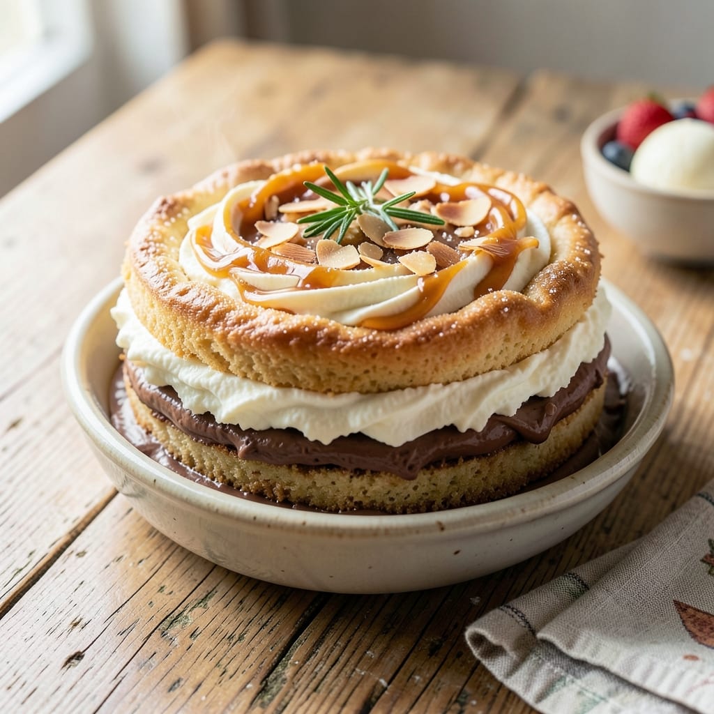 Almost Heaven Cake Recipe: Vanilla-Almond Swirl Magic with Crisp Crown