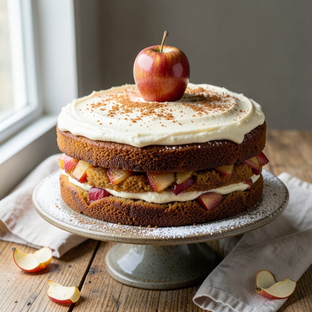 5 Star Apple Cake Recipe: Spiced Caramel Swirls and Buttery Layers