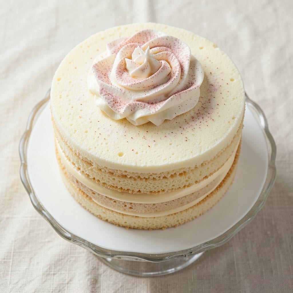 10-Inch Sponge Cake Recipe: Light-as-Air Layers With Vanilla Infusion