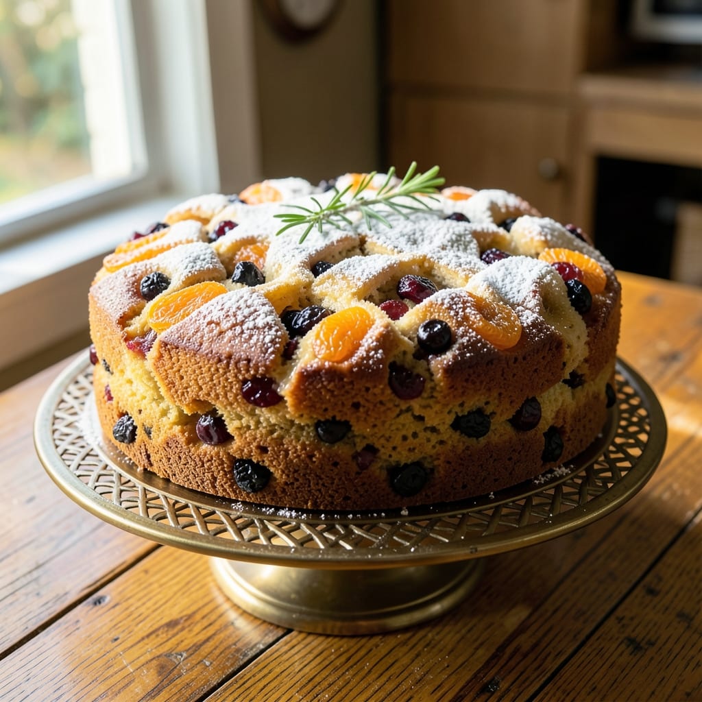 1950s Fruit Cake Recipe: Vintage Spice and Boozy Moisture Magic