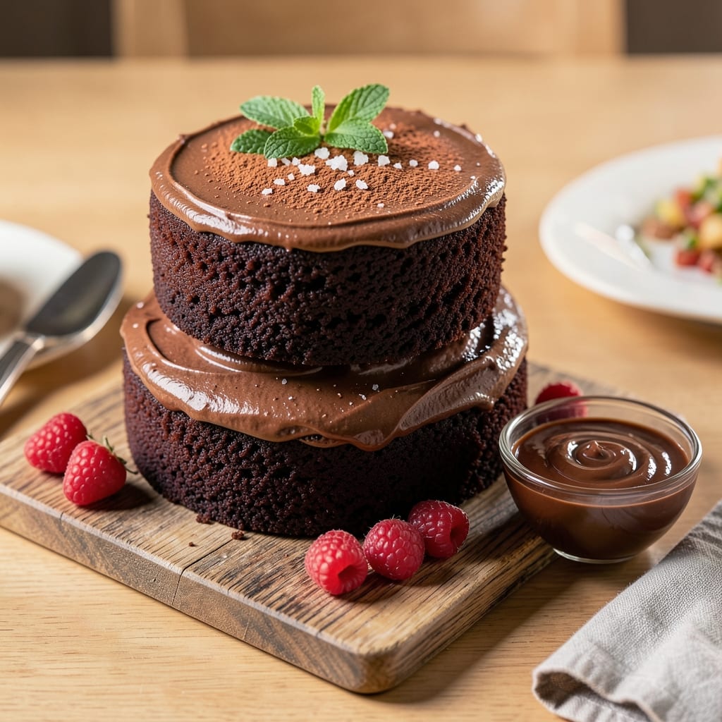 Aldi Chocolate Cake Recipe: Fudgy Layers with Vanilla Bean Swirl