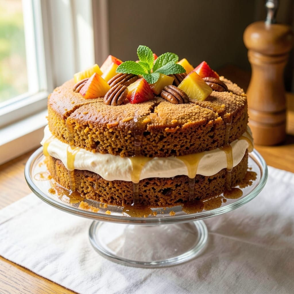 Aloha Carrot Cake Recipe: Pineapple Swirl Paradise With Cream Cheese Frosting