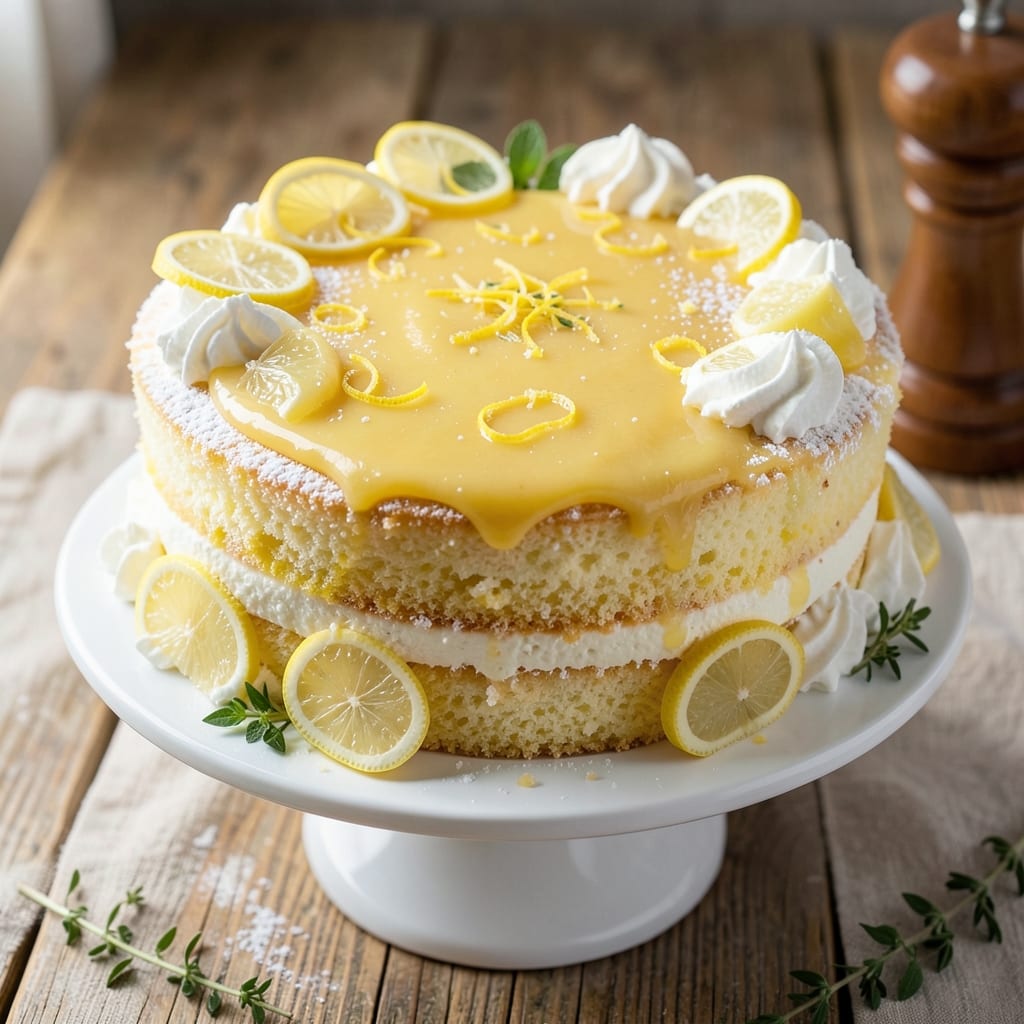 Amazing Lemon Cake Recipe: Zesty Glaze That Rivals Bakery Favorites