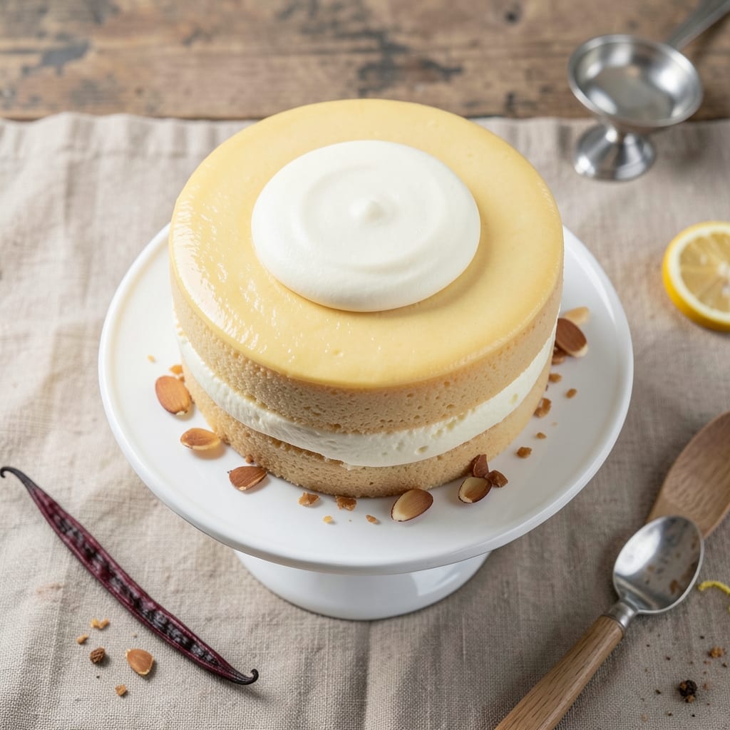 10-Inch Chiffon Cake Recipe: Light-as-Air Height With Vanilla Bean Swirls