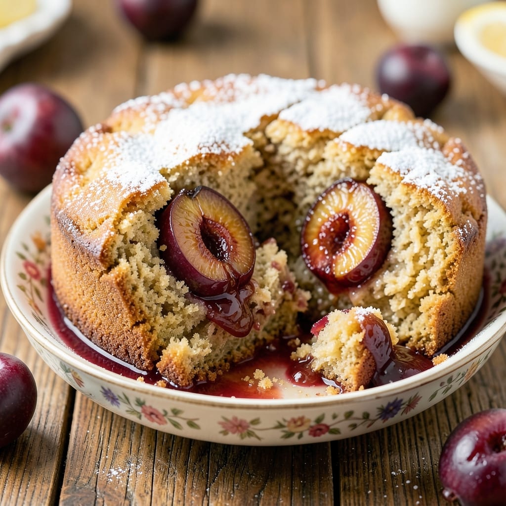 Almond Flour Plum Cake Recipe: Dairy-Free Moisture With Fruit-Infused Depth
