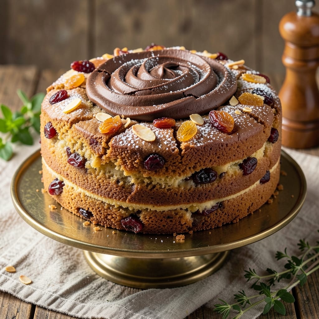 2lb Fruit Cake Recipe: Spiced Rum-Infused Moisture and Candied Fruit Burst