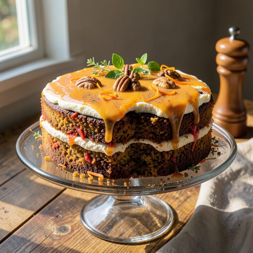 Allspice Carrot Cake Recipe: Warm Spice Harmony With Moist Layers