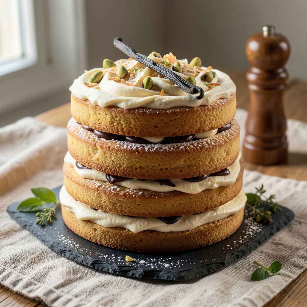12 Round Cakes Recipe: Twelve Individual Vanilla Bean Delights