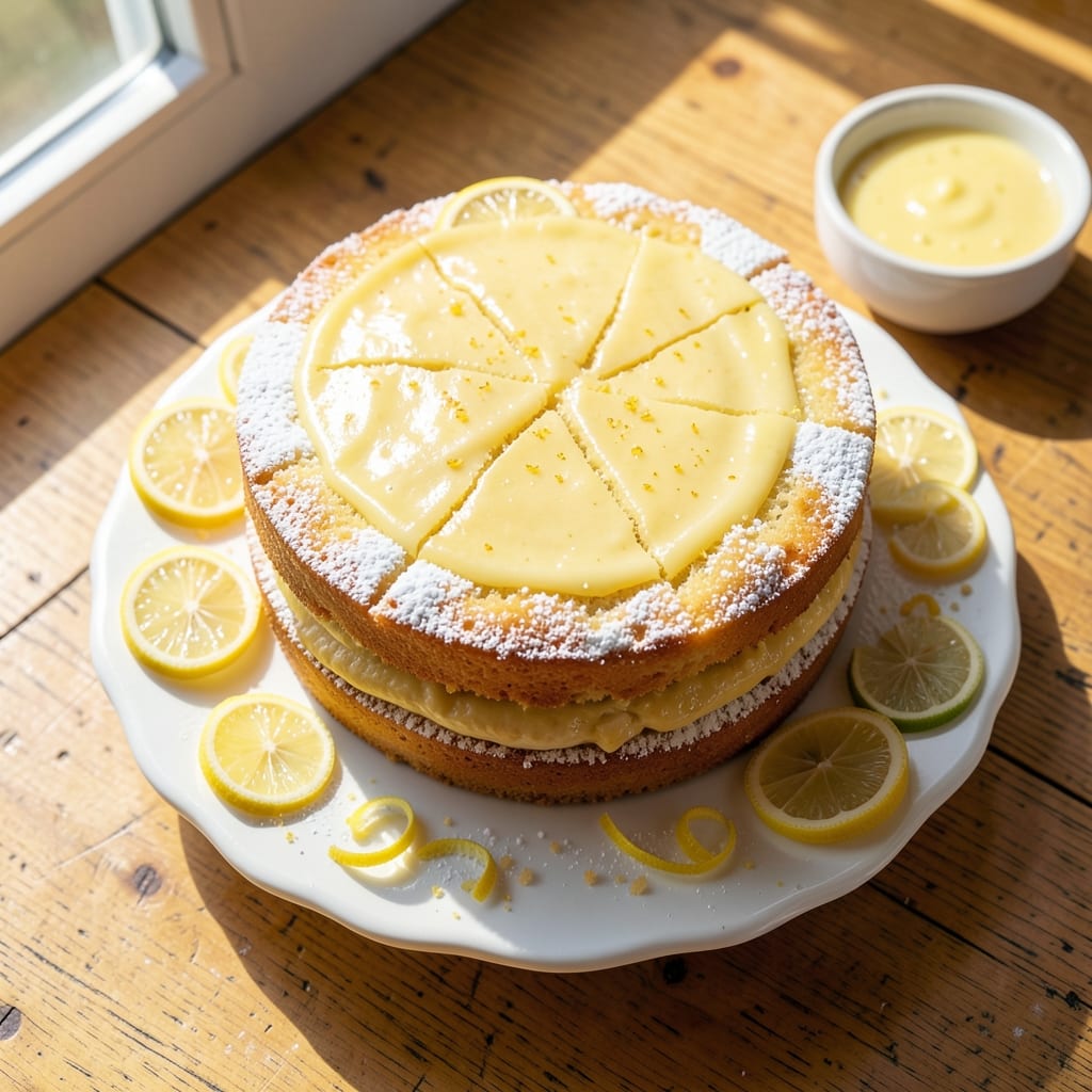 Amalfi Lemon Cake Recipe Jamie Oliver: Zesty Italian Sunshine with Crispy Crown
